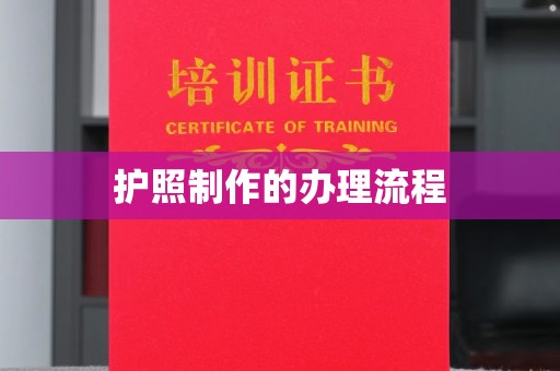 彭水护照制作的办理流程
