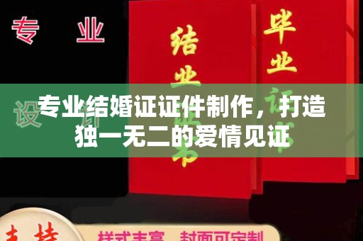 彭水专业结婚证证件制作，打造独一无二的爱情见证